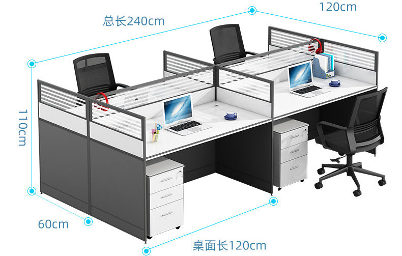 MUTINI Alexander Sleek Contemporary Office Desk Set from MUTINI