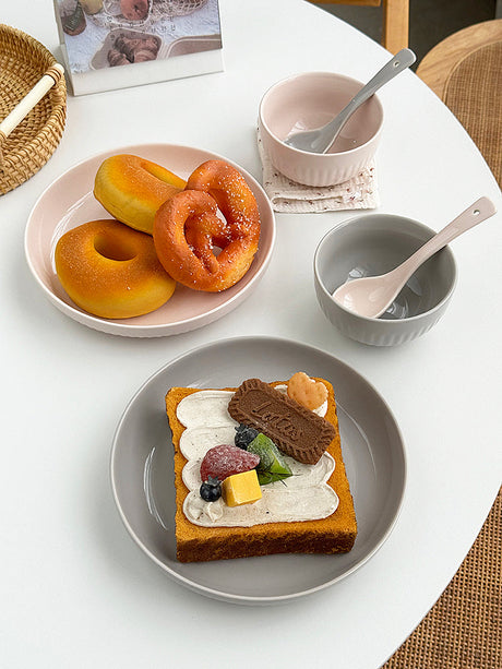 YASUKI Min-Jun Elegant Underglaze Ceramic Tableware Set from YASUKI