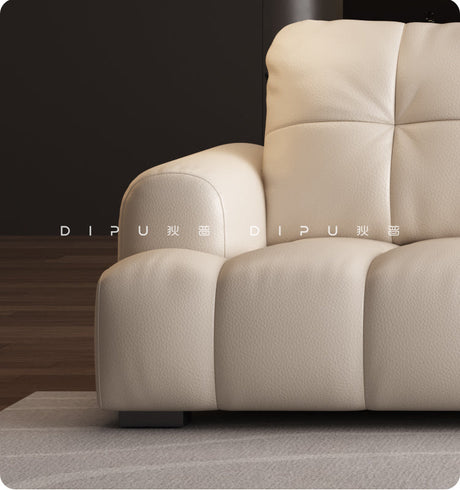 DIPU Nova Cream Cowhide Sofa from DIPU
