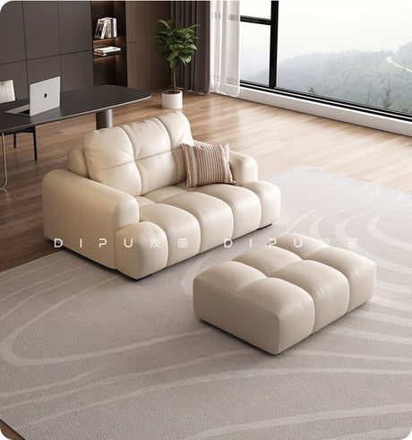 DIPU Nova Cream Cowhide Sofa from DIPU