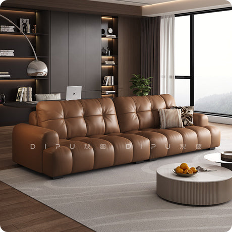 DIPU Nova Cream Cowhide Sofa from DIPU