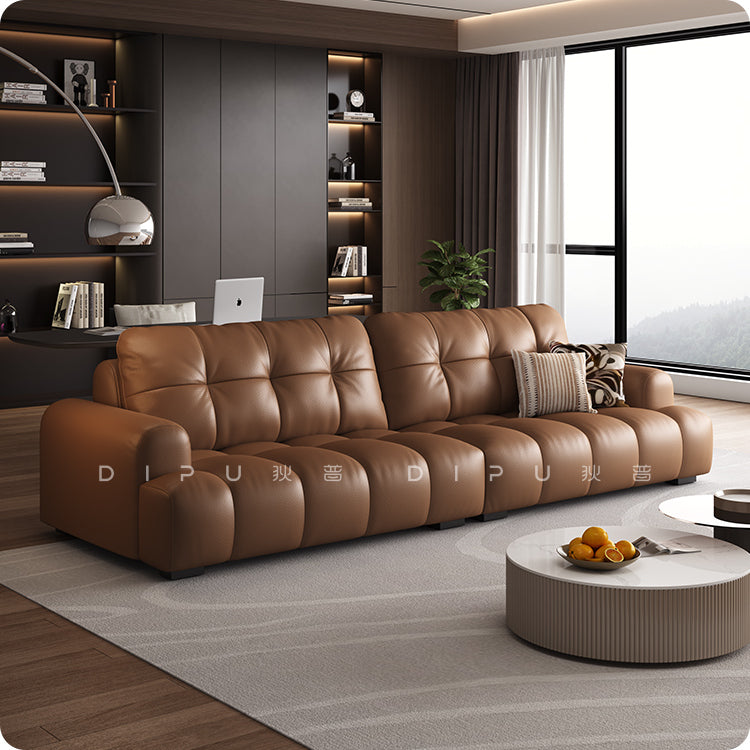 DIPU Nova Cream Cowhide Sofa from DIPU