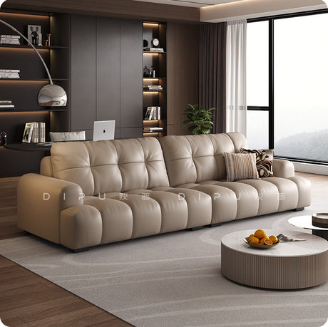 DIPU Nova Cream Cowhide Sofa from DIPU