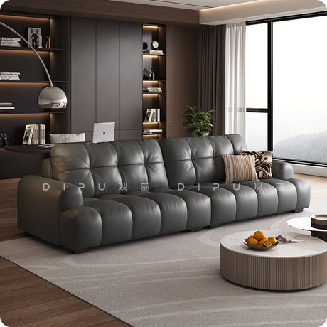 DIPU Nova Cream Cowhide Sofa from DIPU