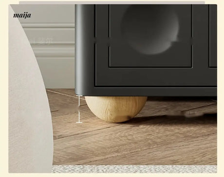 FEEL Wabi-Sabi Black Chest of Drawers from FEEL