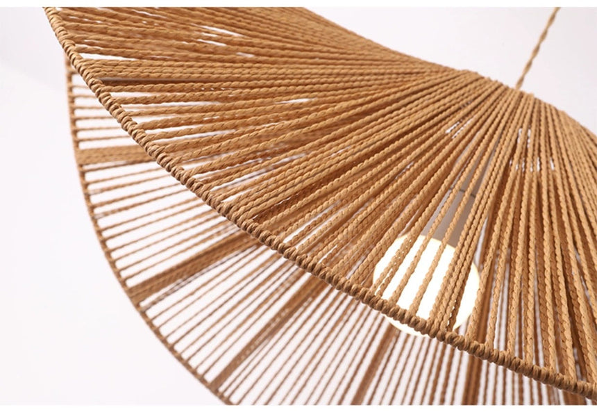 ZHONGSHAN Japanese Woven Rope Chandelier from HOBBYTREE