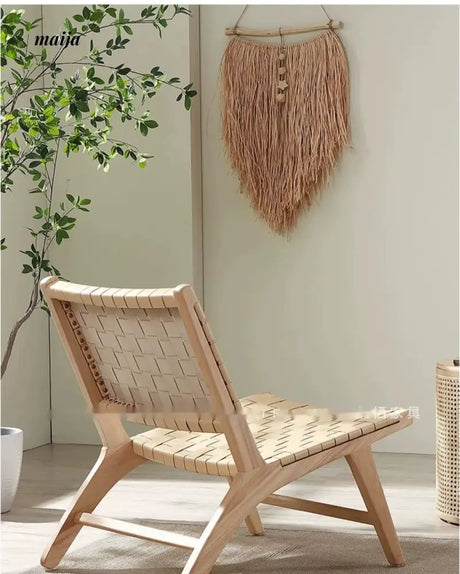 RATTAN CRAFTSMAN Balcony Saddle Chair from RATTAN CRAFTSMAN