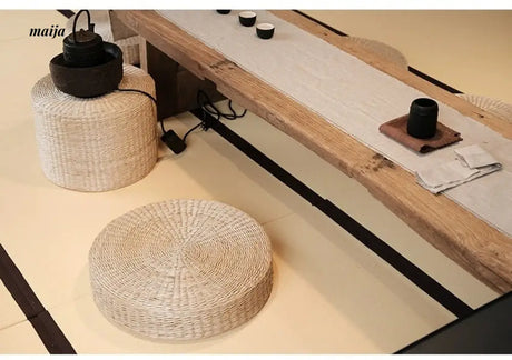 SOPHORA Cattail Japanese Style Straw Cushion from SOPHORA