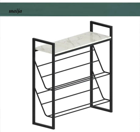 YUJIA Nordic Iron Shoe Rack Multi-Layer Storage from YUJIA