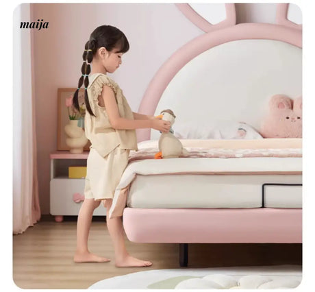LINSYKIDS Bunny Ears Children's Bed with Lights from LINSY KIDS