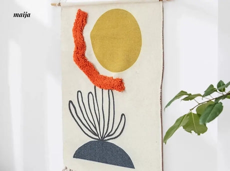 MAN YUE HOME Handmade Woven Tapestry for Bedroom or Living Room from JOINFIT