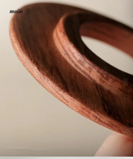 JOTO Handcrafted Coffee Filter Cup Solid Wood V60 Pink from MOSE
