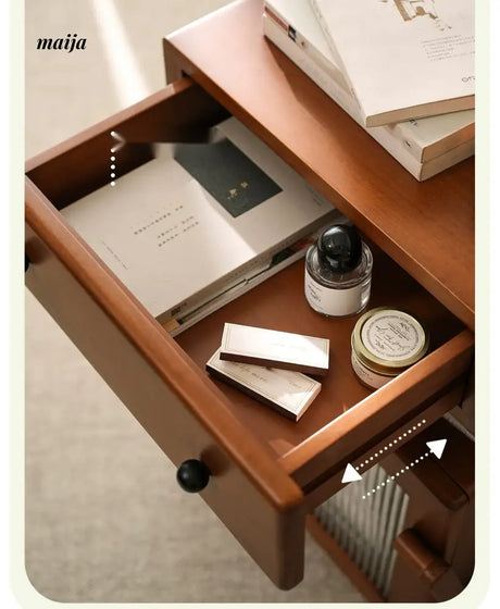 OCC Japanese Solid Wood Bedside Cabinet from OCC