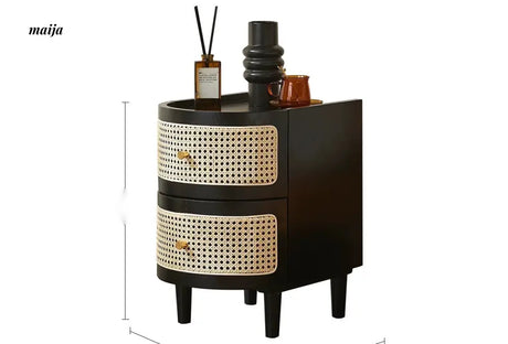 RATTAN CRAFTSMAN Bedside Rattan Cabinet from RATTAN CRAFTSMAN