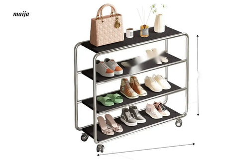 YUJIA Stainless Steel Multi-Layer Shoe Storage Cabinet from YUJIA