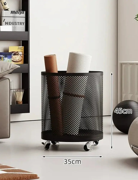 Bucket Yoga Mat Storage Trolley from Kaiyashi