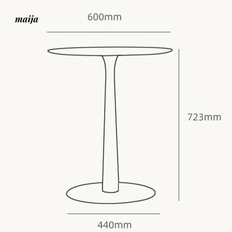 Eleena Solid Wood Tea Table from maija