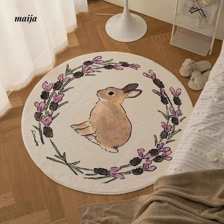 TIPTOE Rabbit Treasure Rug from TIPTOE