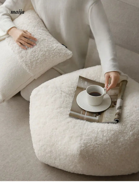 Origami Fleece Ottoman from maija