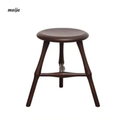 Aiza Solid Wood High Stool from maija