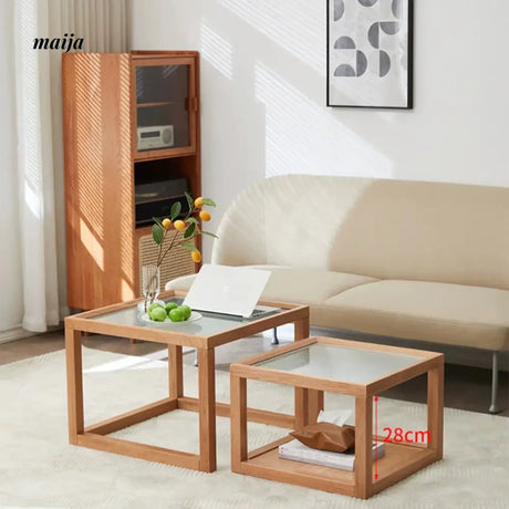 XIXI Wiley Solid Wood Nested Coffee Tables from XIXI