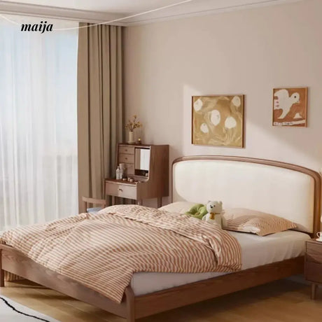 FUYUKI Jacksonville Solid Wood Bed from FUYUKI