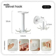 CAROTE Kitchen Rotating Wall Hook Storage Shelf from CAROTE
