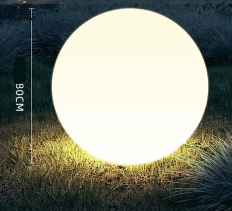 GVG Solar-Powered Waterproof Moon Garden Lamp from Kaiyashi