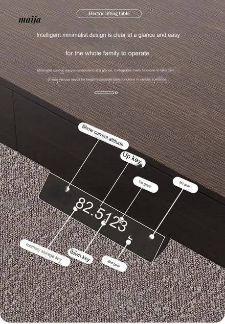 Modern Electric Lifting Desk from maija