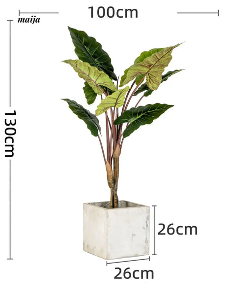 Artificial Rainbow Taro Plant from maija