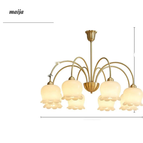 NANCY Lily of the Valley French Chandelier from NANCY
