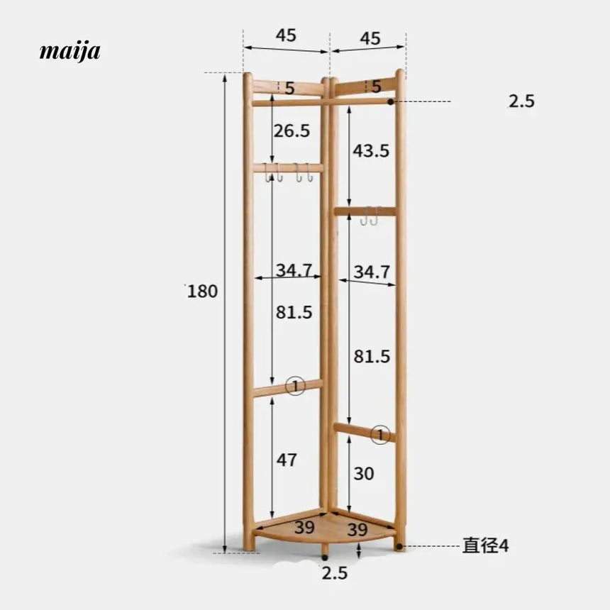 GENJI Penelope Coat Rack from GENJI