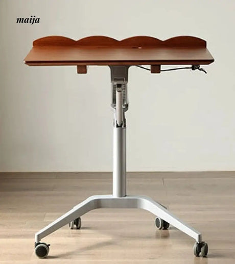 Cherry Wood Moveable Standing Desk from maija