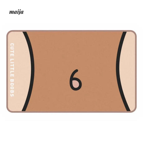 TIPTOE BUNS Bath Mat from TIPTOE
