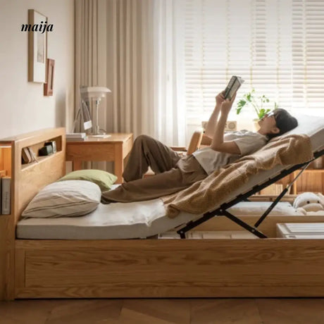 GENJI Elysia Solid Wood Box Bed from GENJI
