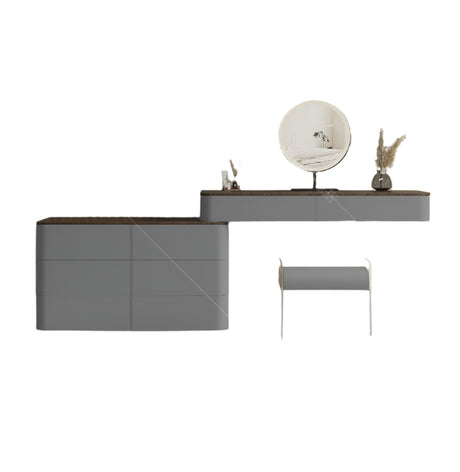 GEPH Stella Cream Acrylic Storage Dressing Table from GEPH