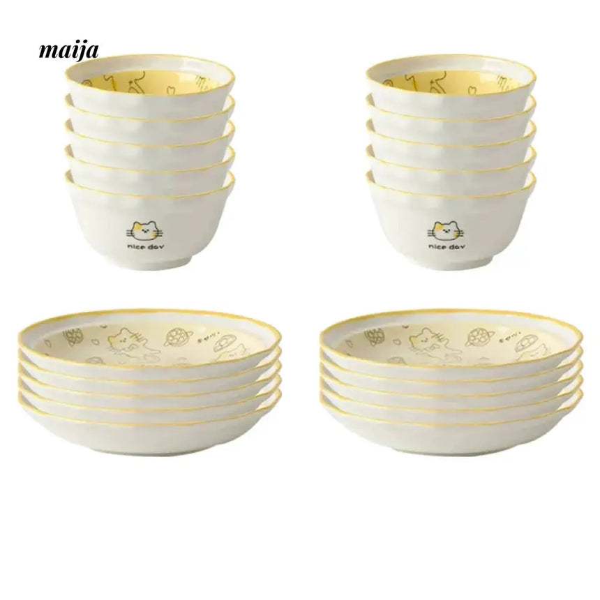 MOSE Orange Meow Bowl from MOSE