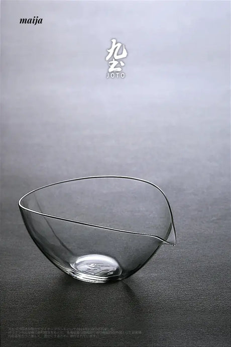 JOTO Hammered Glass Gongfu Fair Cup Japanese Style Tea Accessory from JOTO
