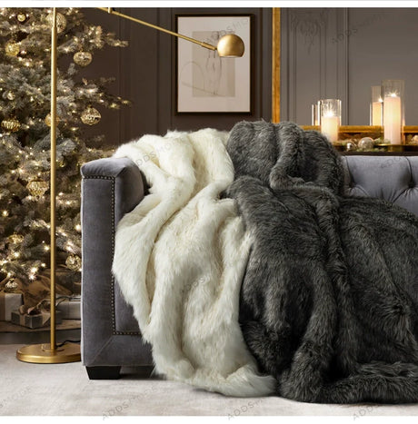 Imitation Fur Sofa Blanket from maija