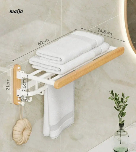NHSJ Bath Towel Rack and Sanitary Napkin Holder from NHSJ