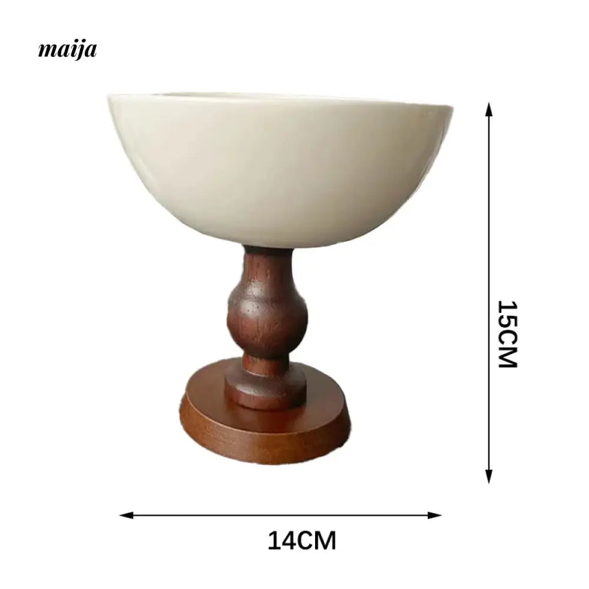 LIVETAI Coffee Cup and Plate with High Foot Set from LIVETAI