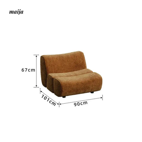 SMALL HIBISCUS Bamboo Modular Sofa from SMALL HIBISCUS