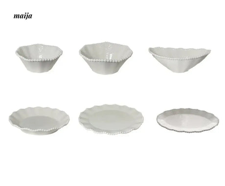 LIVETAI Pearl Ceramic Dinnerware Set from maija