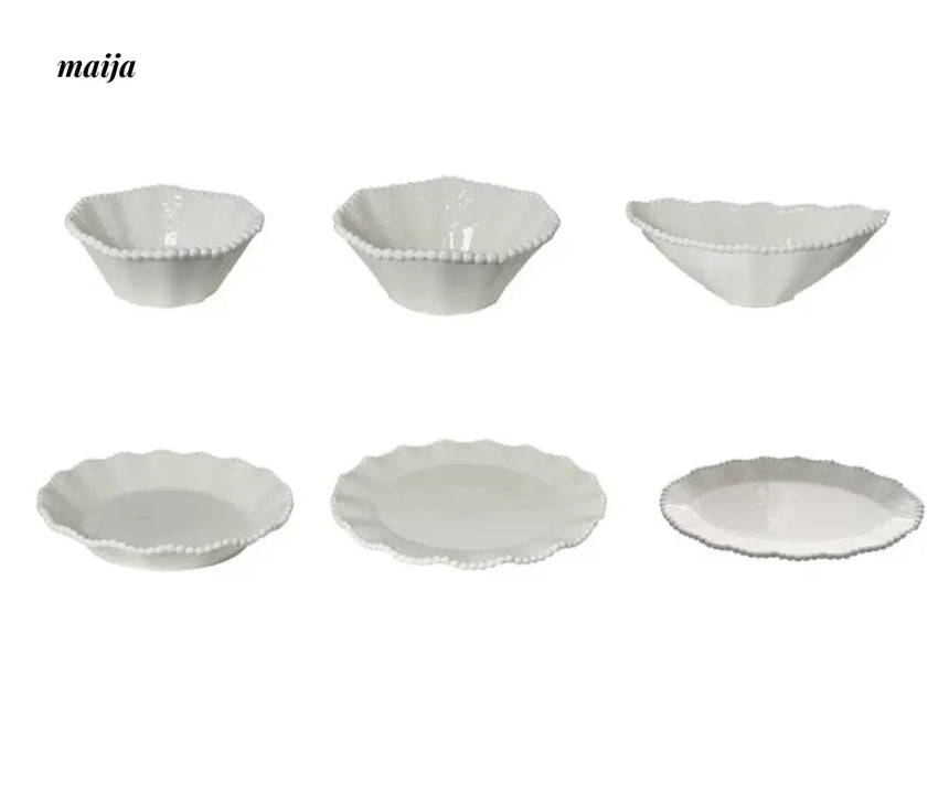 LIVETAI Pearl Ceramic Dinnerware Set from maija