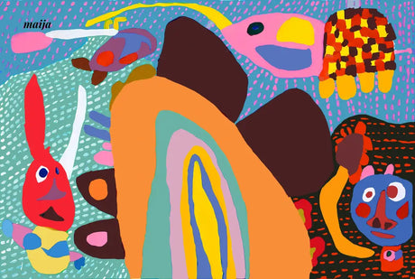 TIPTOE Pai Hua Le Rug from TIPTOE