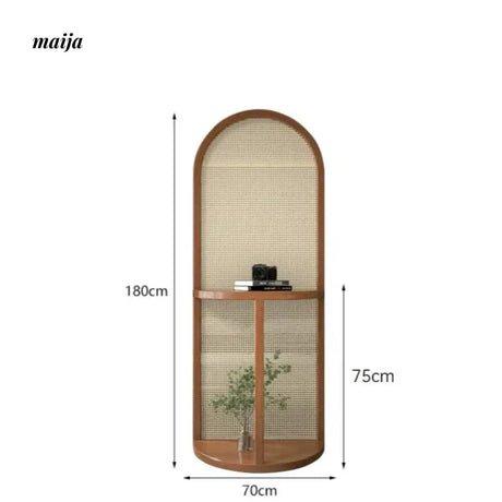 SLIGHTLYCOOL Kyan Arch Rattan Partition Wall from SLIGHTLYCOOL