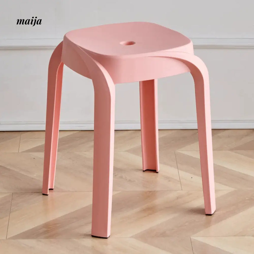 (Set of 2) Kramer Plastic Dining Stool