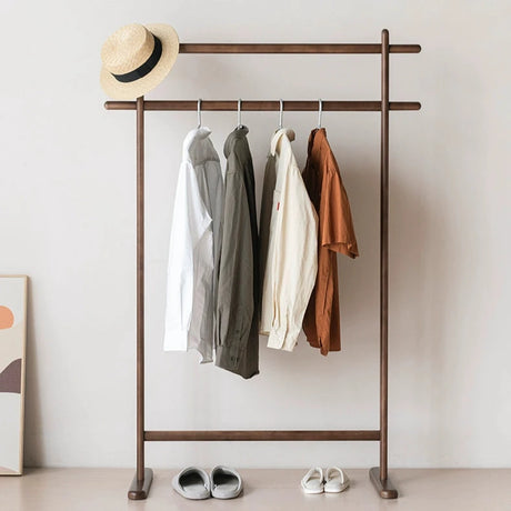 Jessie Solid Wood Clothing Rack from maija