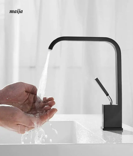 Monochrome European Waterfall Copper Faucet from Kaiyashi