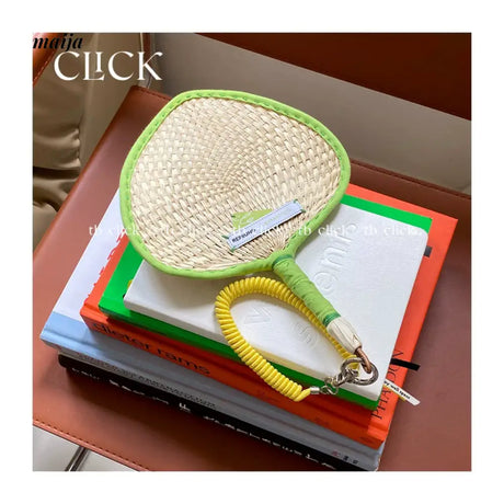 CLICK Handwoven Panaki Fan Cute Portable Accessory from CLICK